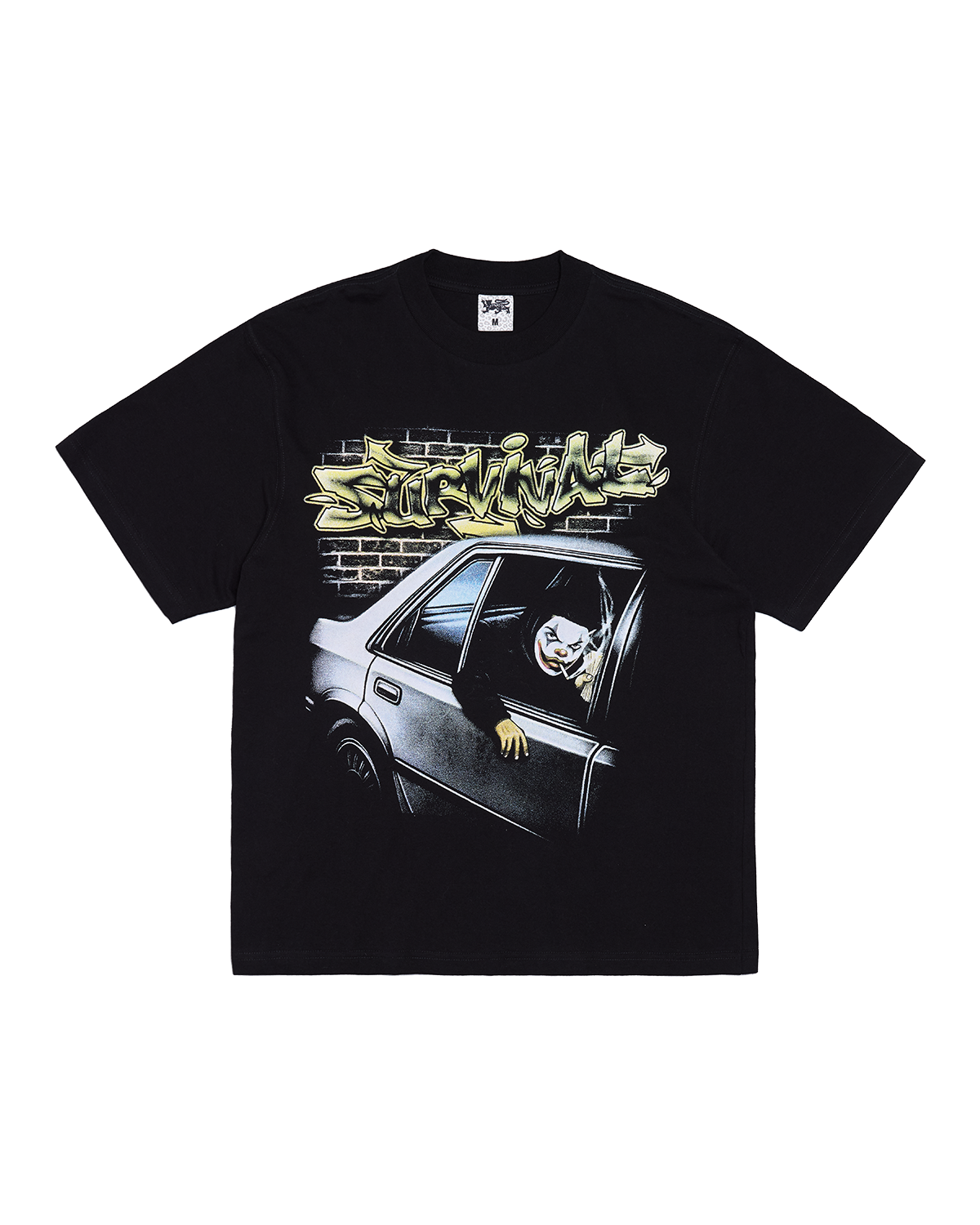 CAMISETA SURVIVAL CORINGA [PRETA]