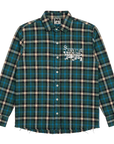 CAMISA XADREZ SURVIVAL LOGO (VERDE)