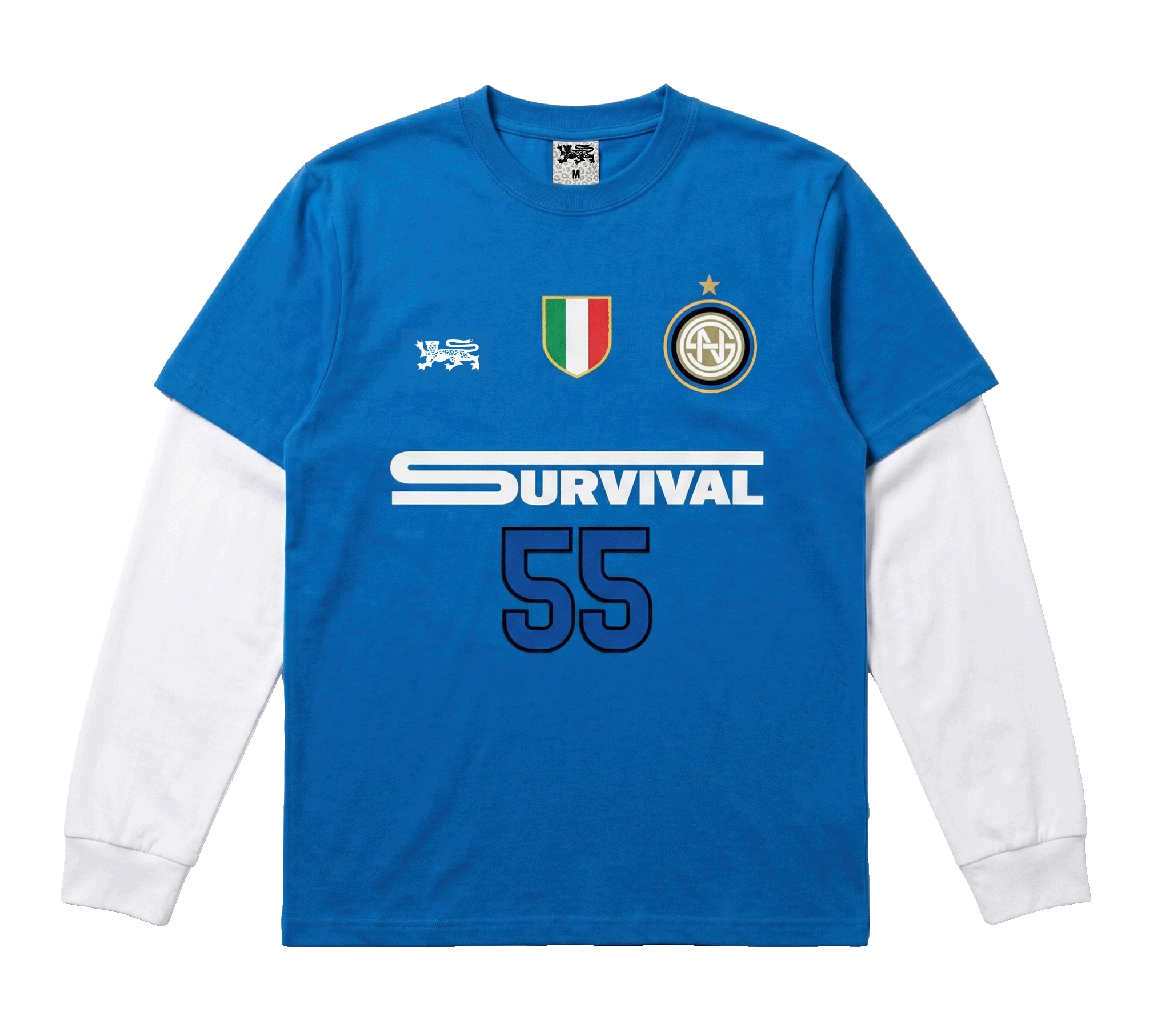 MANGA LONGA DUPLA SURVIVAL INTER (AZUL/BRANCA)