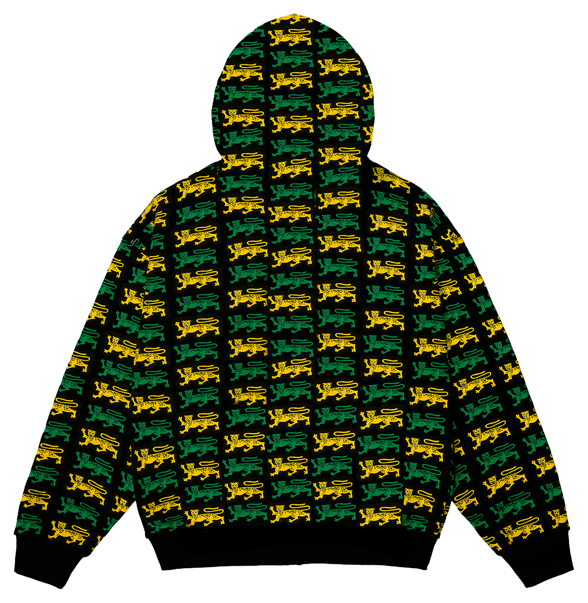 HOODIE FULL PRINT [VERDE AMARELO]