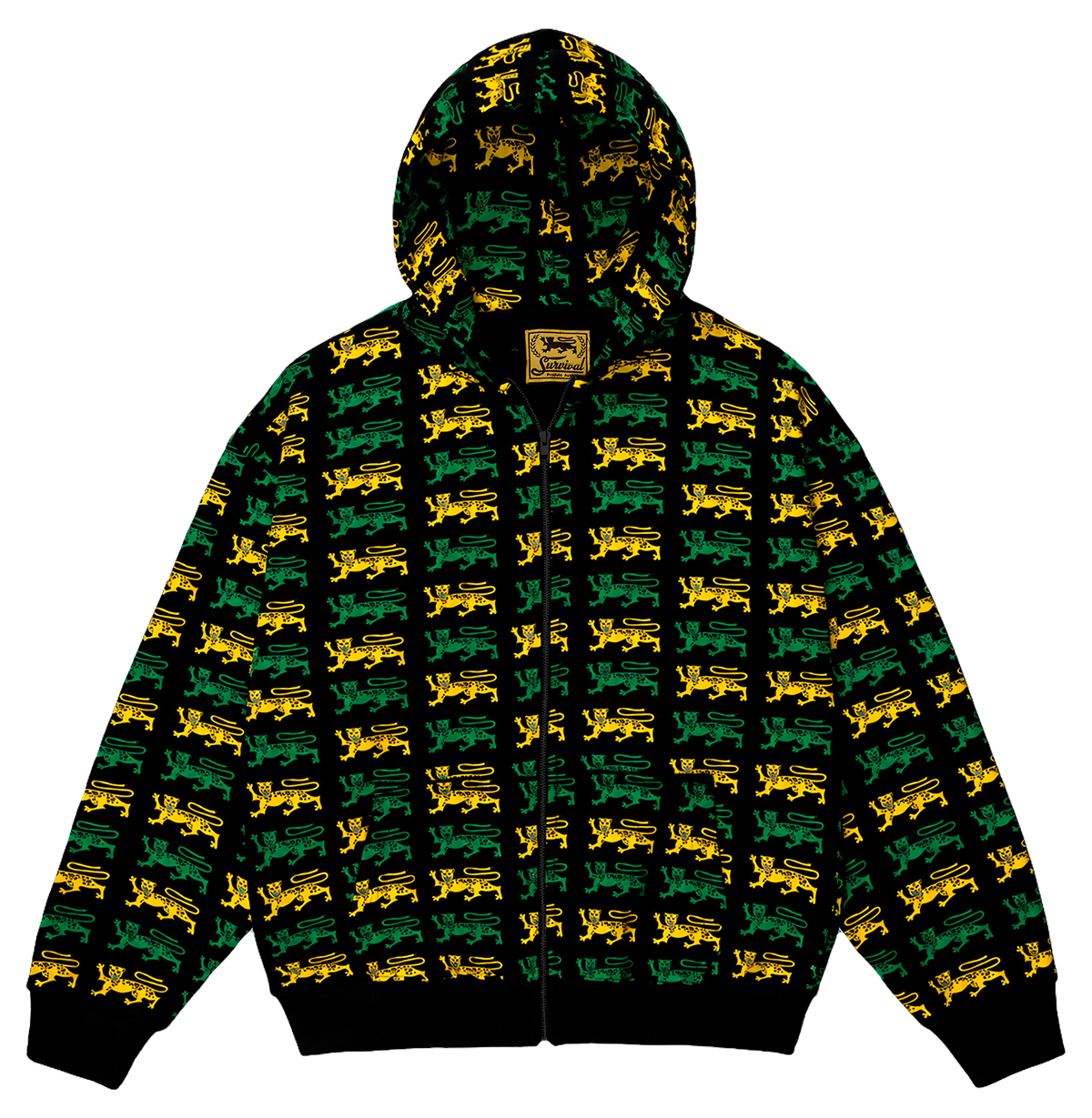 HOODIE FULL PRINT [VERDE AMARELO]