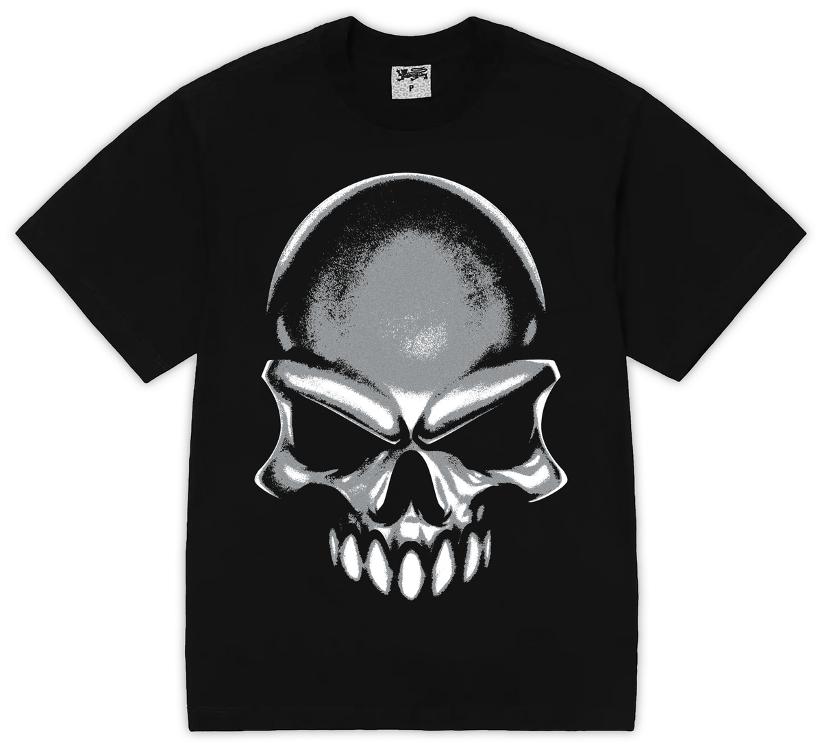 CAMISETA SURVIVAL SPRAY CAVEIRA (CINZA CHUMBO)