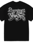 CAMISETA SURVIVAL LOGO CHROMO (PRETO)