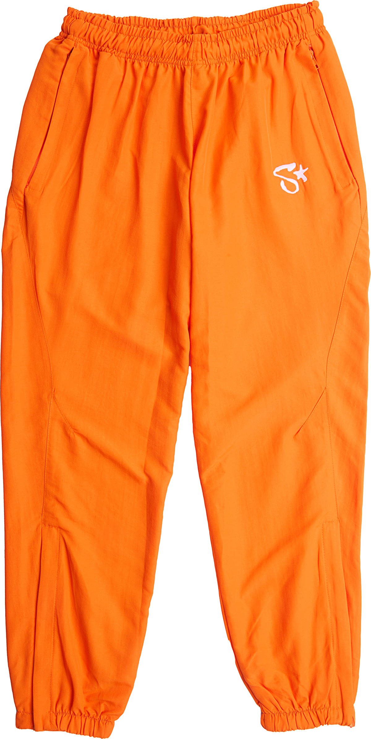 S LOGO CALÇA NYLON (LARANJA)