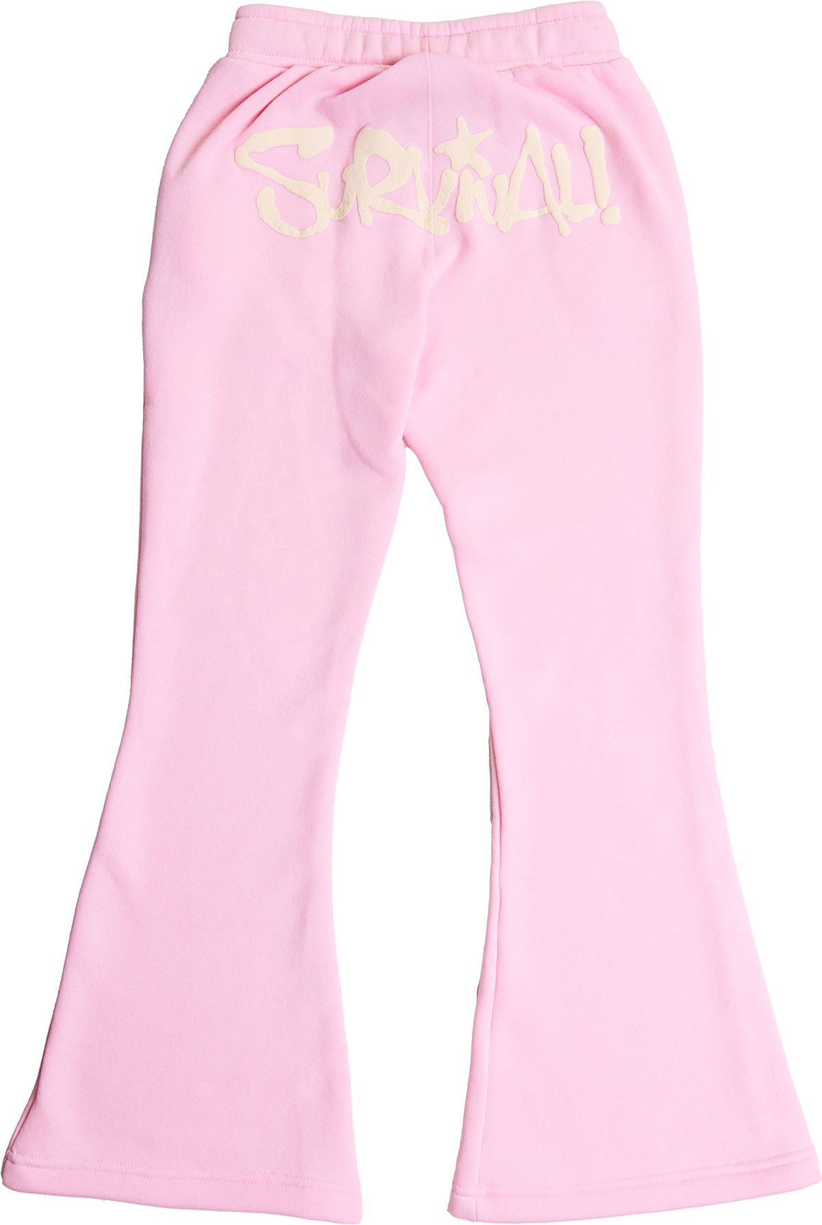 CALÇA MOLETOM S LOGO (ROSA)