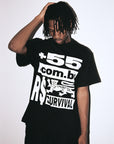 CAMISETA +55 [PRETA]
