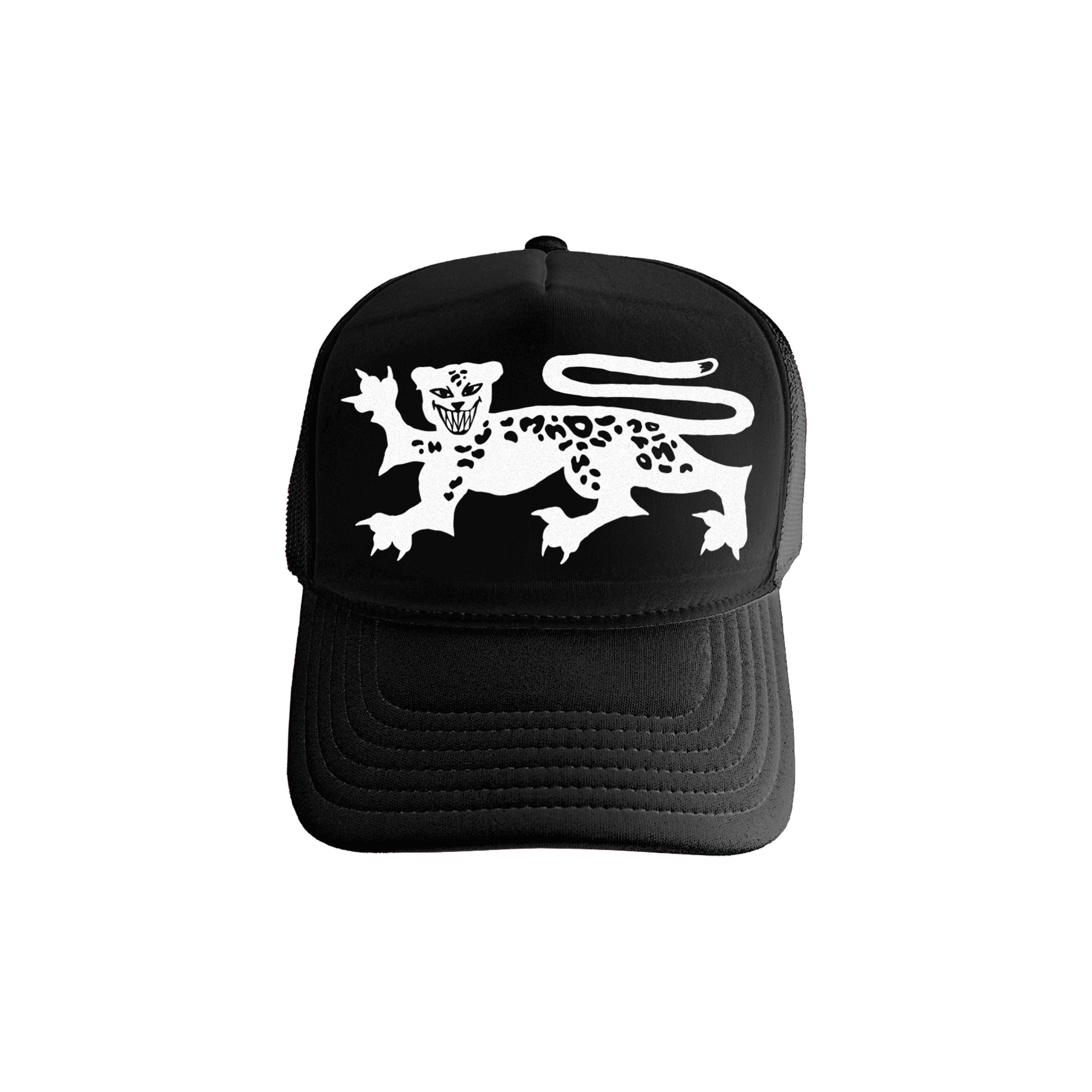 BONÉ TRUCKER [PRETO E BRANCO]