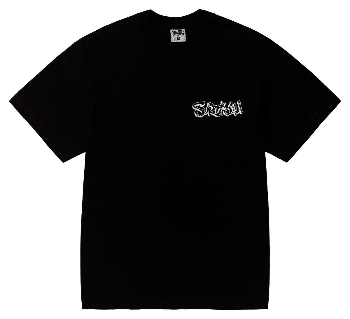 CAMISETA SPRAY PEDRA [PRETA]