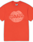 CAMISETA SPRAY BEIJO [CEREJA]